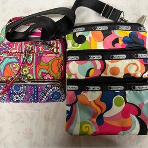 LeSportsac and Vera Bradley  Colorful Women's Bag Set